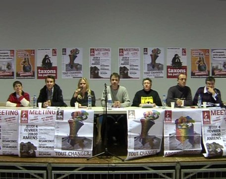 NPA: Résumé du meeting d'Amiens 4 février 2010