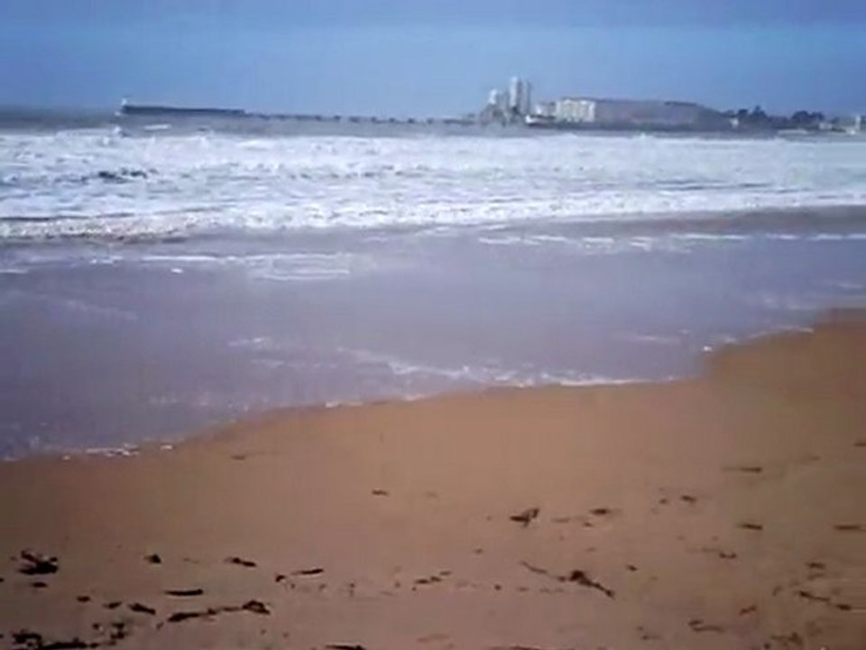 deuxième sortie à vélo- sur le remblai- aux sables d'olonne