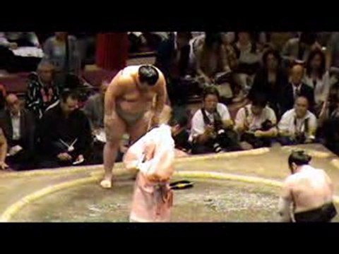 Tournoi de Sumos au Ryogoku [Tokyo - Japon]