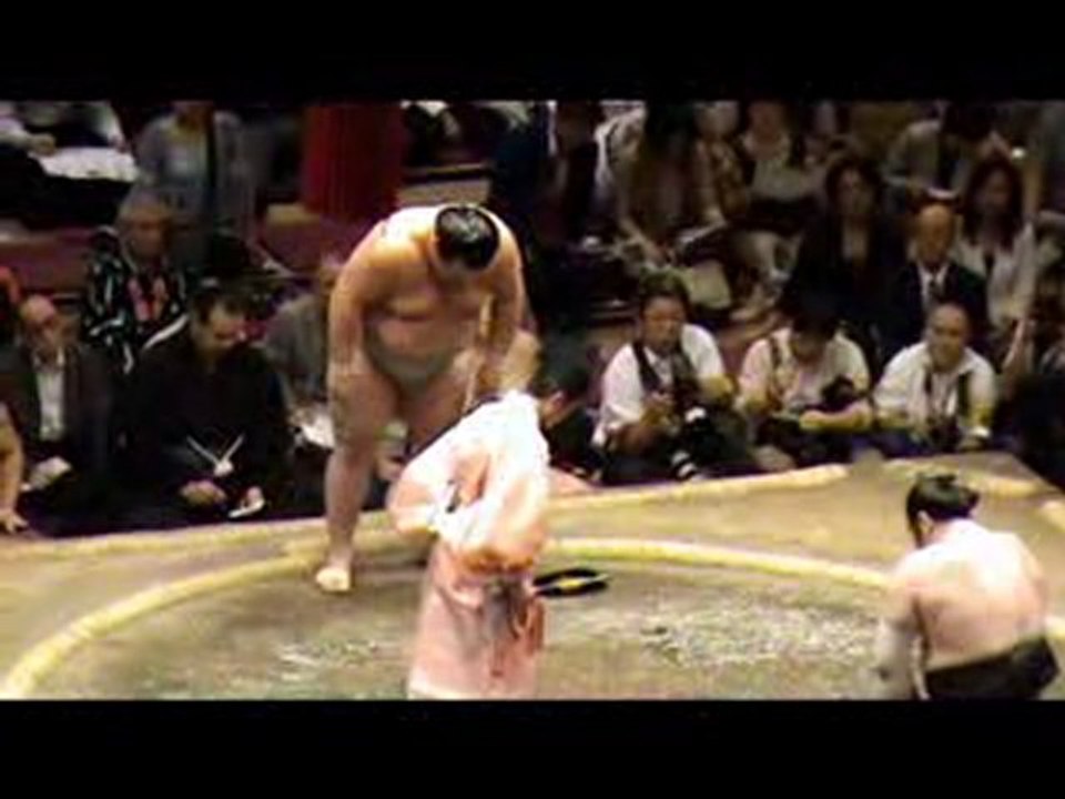 Tournoi de Sumos au Ryogoku [Tokyo - Japon]
