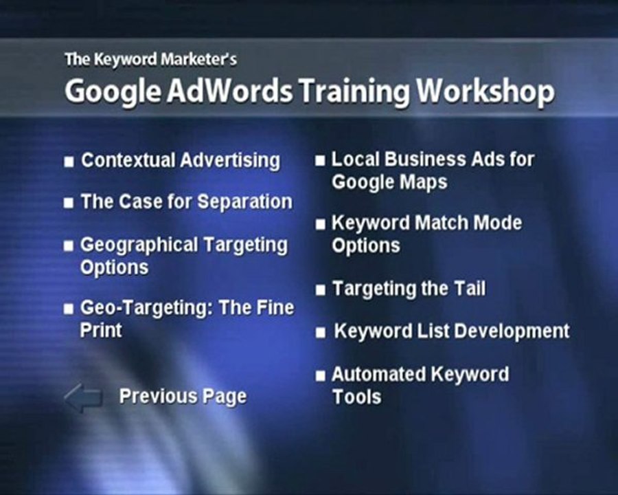 Google Adwords Training workshop  Get it for FREE