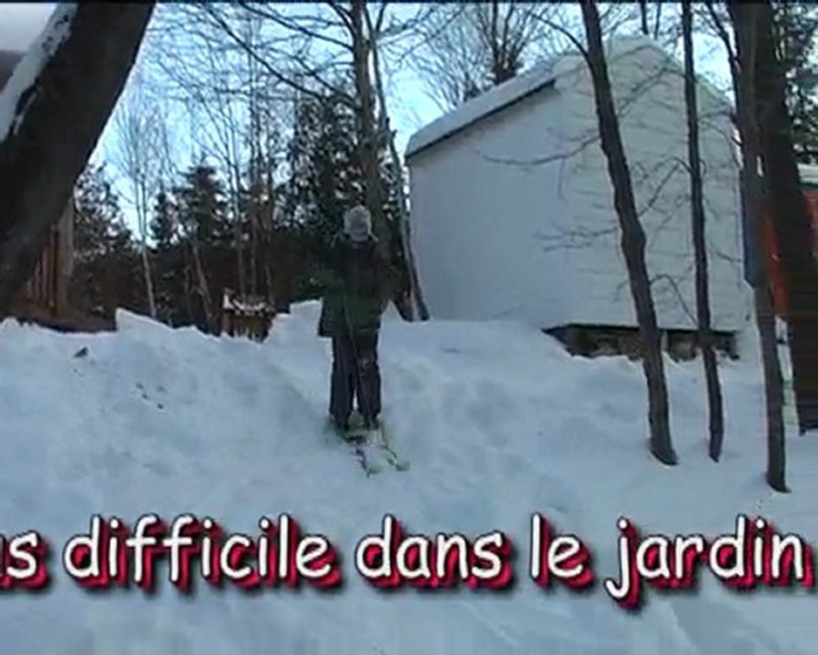 Trop drôles les glissades !!!!!