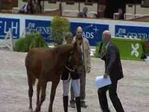 Un poulain, Virtuose d'Euskadi offert à Marcus Ehning