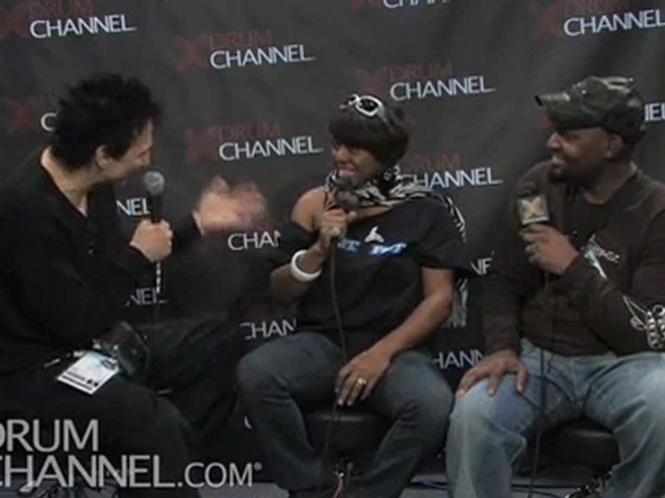 Cora Coleman-Dunham & Josh Dunham from NAMM 2010