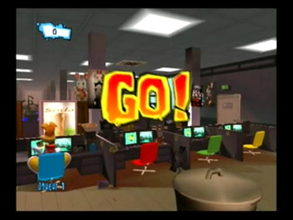 Rayman contre les Lapins encore + crétins