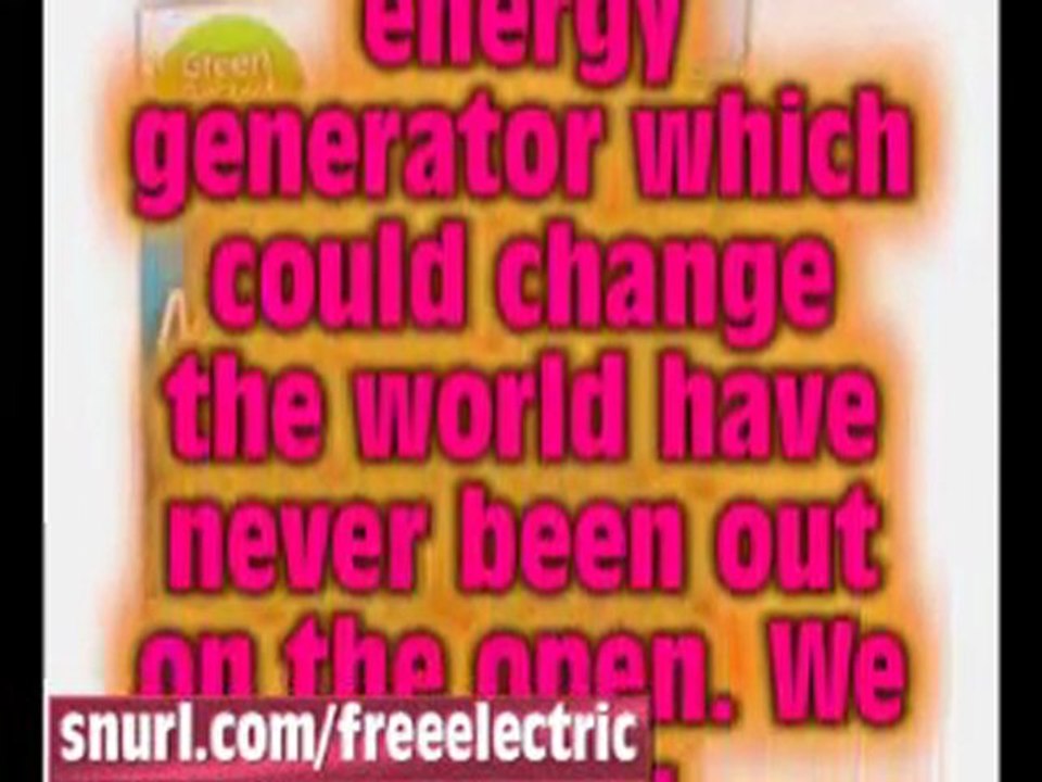 FREE Hidden Electricity! - Marketing | Electric