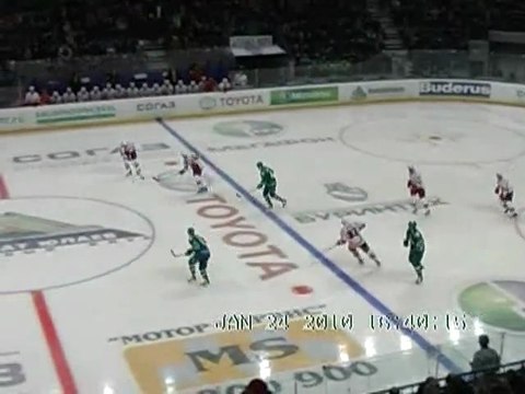 Обзор 24.01.10.Салават Юлаев @ Спартак 4-3