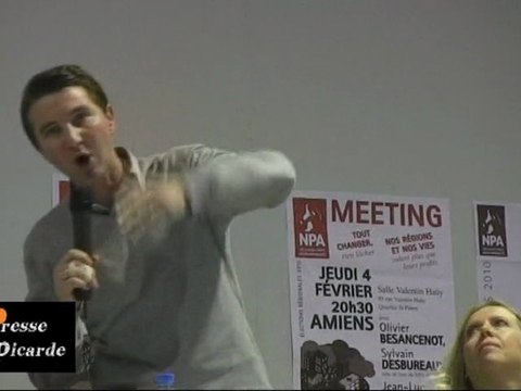 Olivier Besancenot en Picardie pour les Regionales