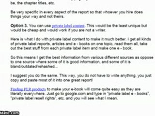 Make Money Working Online With Your Own Products.