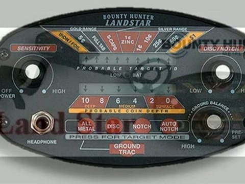 Bounty Hunter Land Star Metal Detector