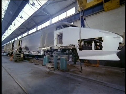 SNCF Archives : TGV 001 à turbines à gaz