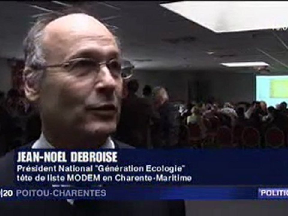 MODEM Poitou-Charentes : lancement Régionales 2010 - FR3