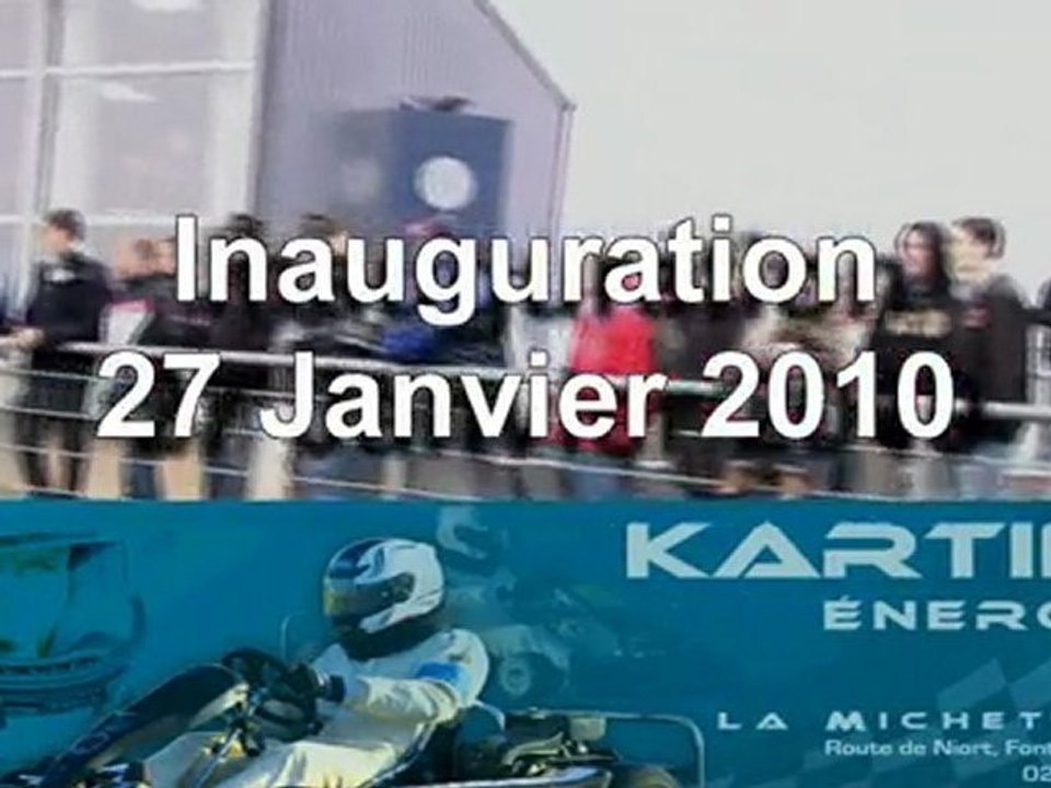 INAUGURATION KARTING ENERGIES FONTENAY LE COMTE