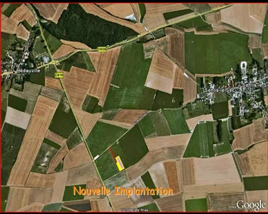 Aéromodélisme,Club de la ville d'Albert presentation terrain