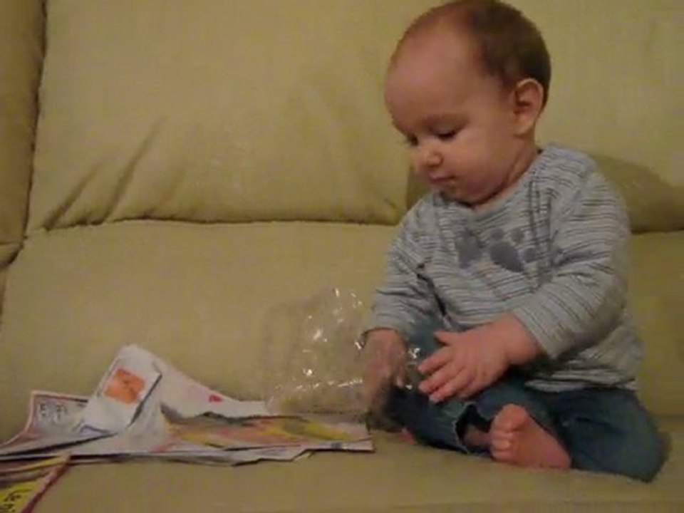 maxence et son plastique