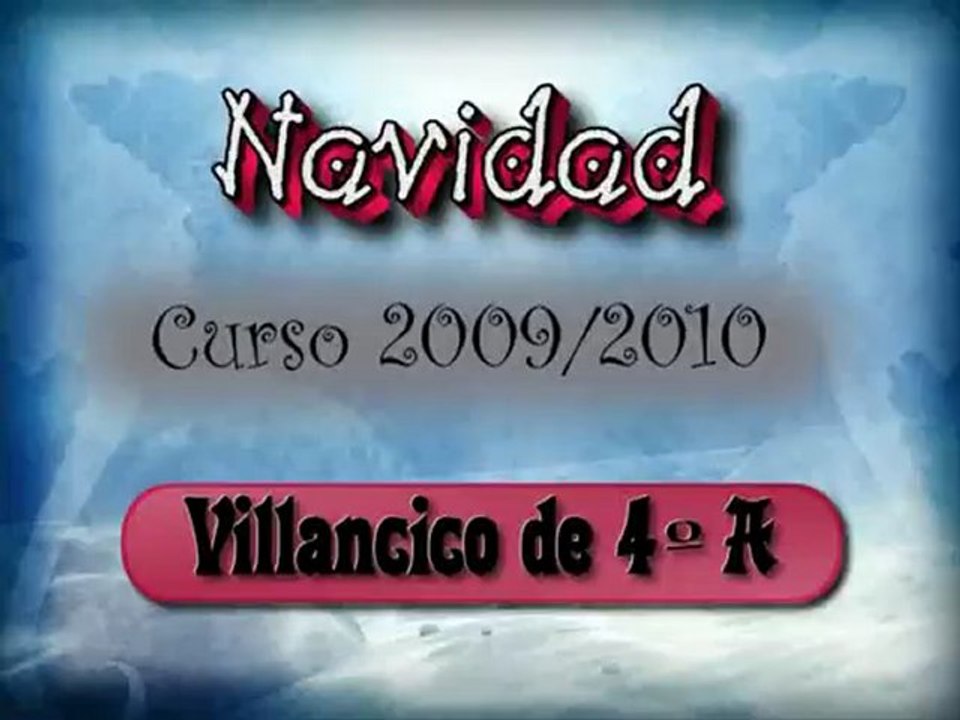NAVIDADcpgf0910 villancico 4ºa