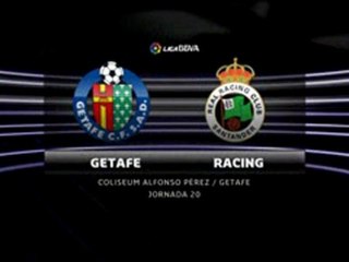 20a jornada: Getafe vs Racing (31.01.10)