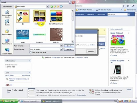 Comment maitre une photo de profil sur facebook ?