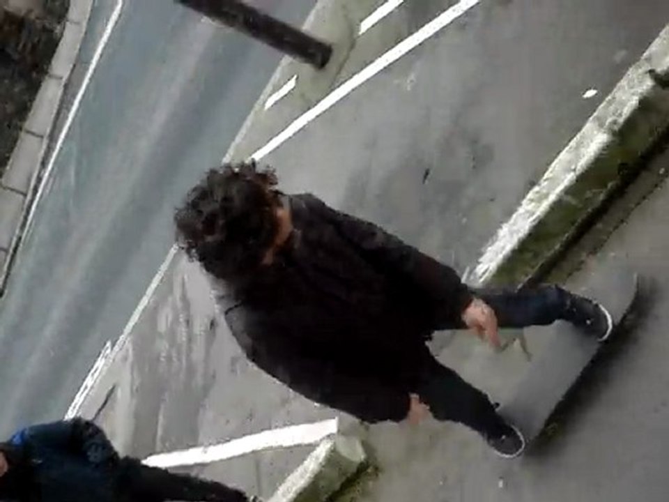 grosse gamelle en skate