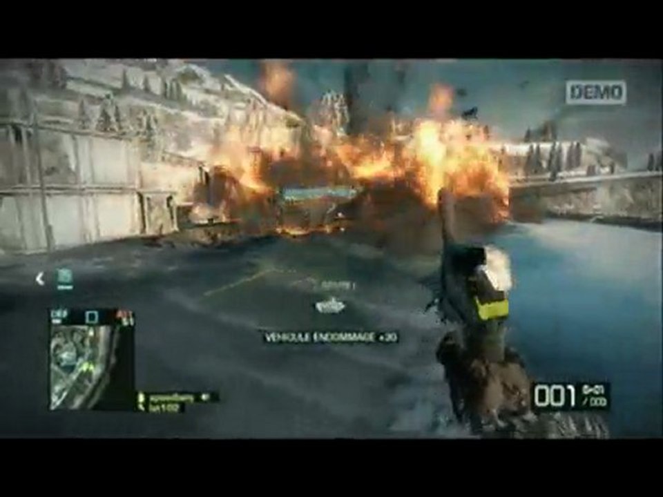 vidéo découverte /détente sur BATTLEFIELD bad company 2