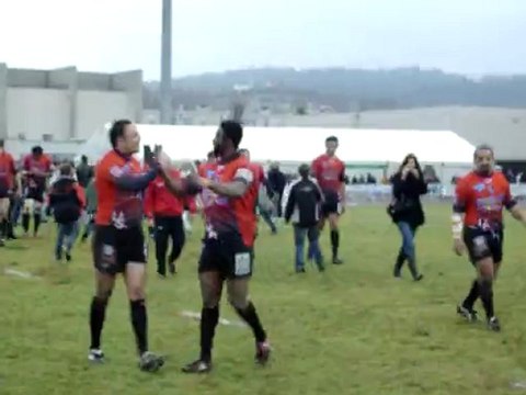 Oyonnax / Lyon Saison 2009 / 2010 PRO D2