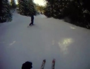 Snowboard a Manigod fevrier 2010
