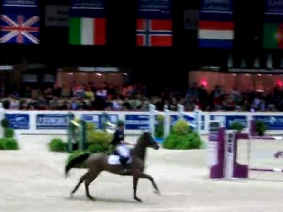 Marcus Ehning & Leconte au barrage