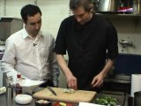 Recette Rouleau de tourteau au basilic (08.02.10)