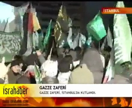 Türk Hamas & Hizbullahı' eylemi İstanbul 4.Levent Ocak 2010
