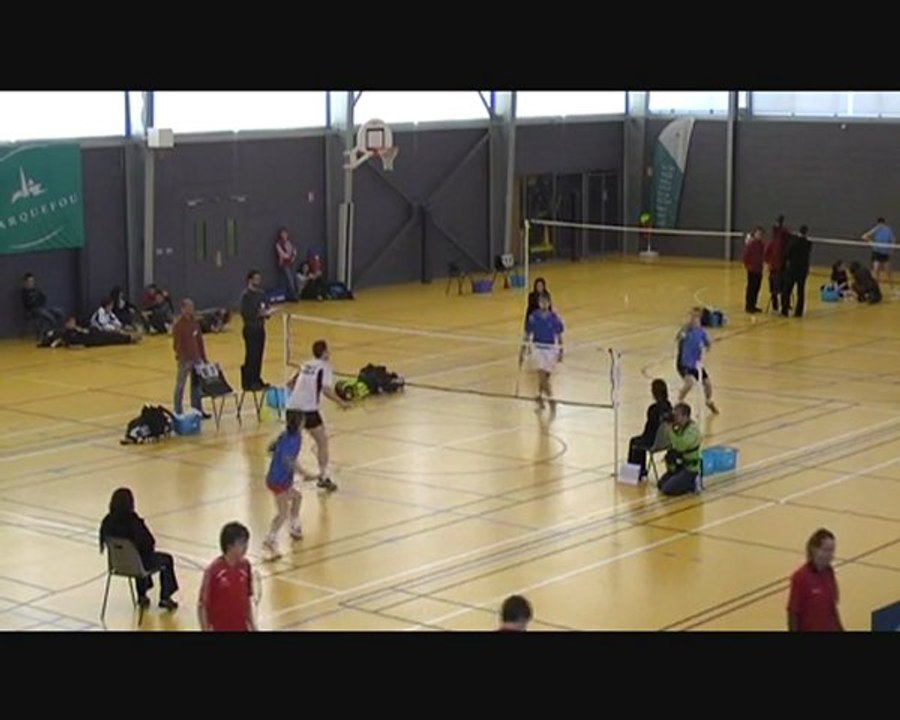 Finale Double Hommes Elites - 1er set - CARQUEFOU 2010