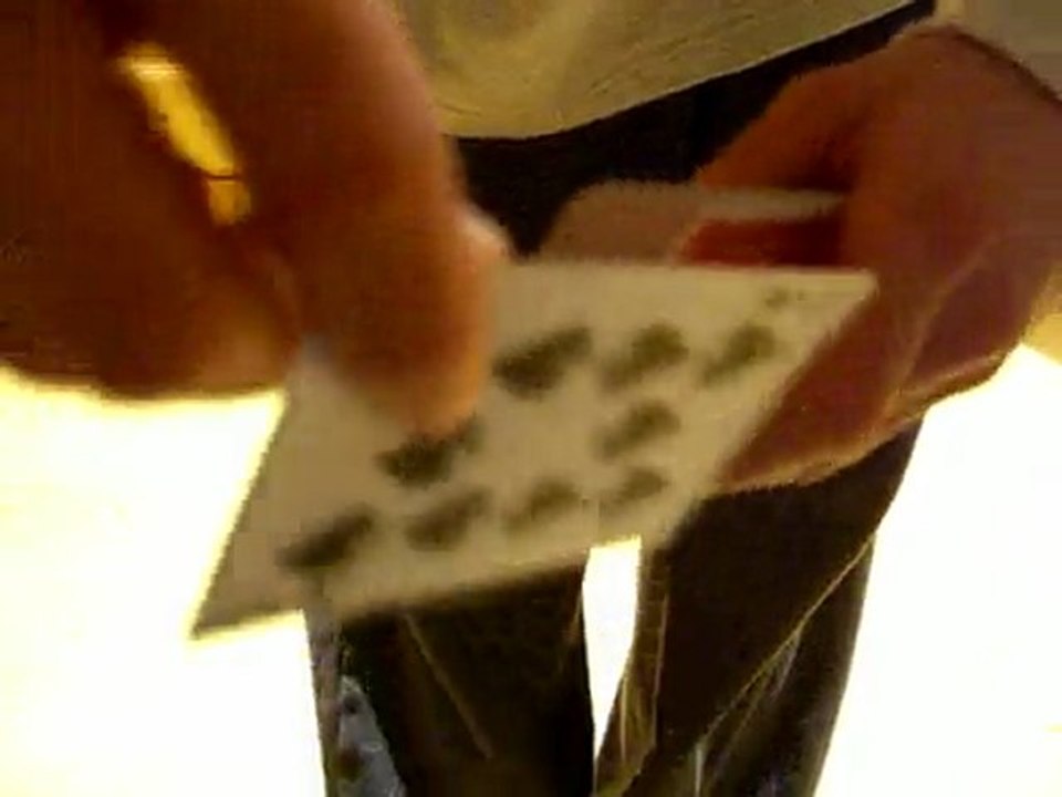 la lévitation de la carte