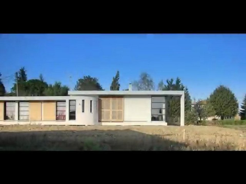 Projet et construction d'une MAISON CONTEMPORAINE /TOULOUSE