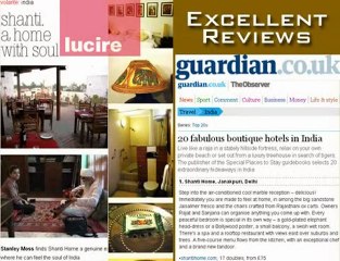 Is SHANTI HOME boutique hotel the best place to stayin Delhi