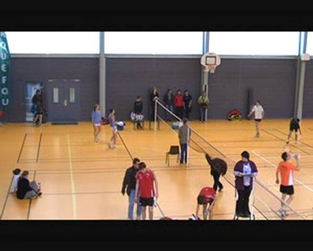 Finale Double Dames Elites - 1er set - CARQUEFOU 2010