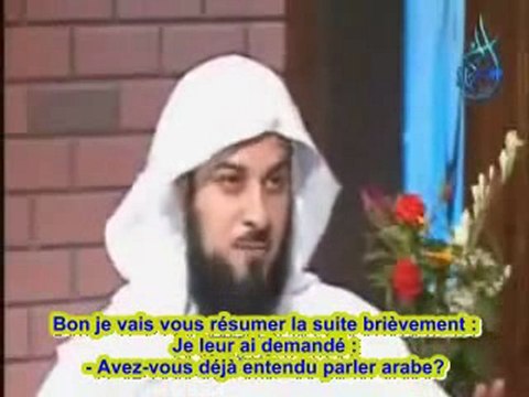 Histoire Cheikh Al Arifi avec des prêtres