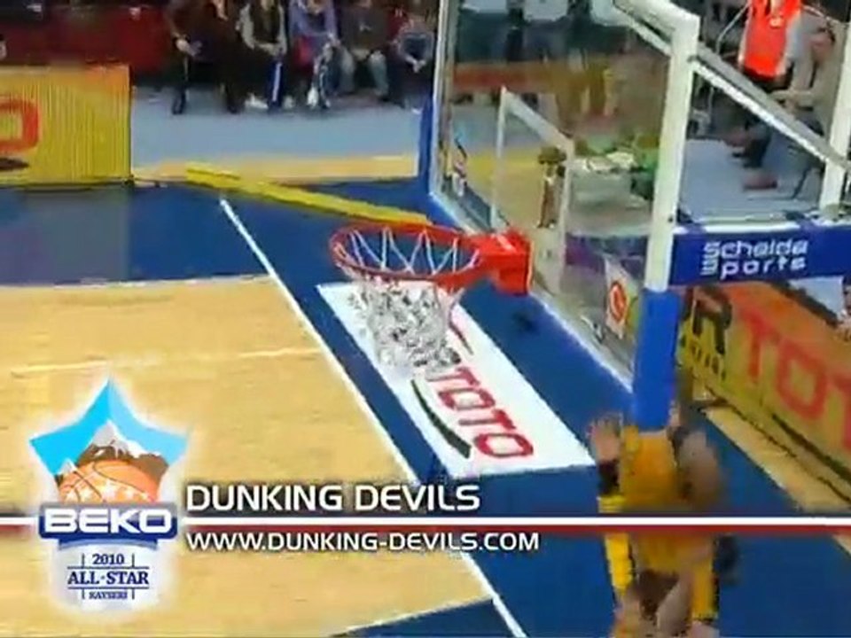 Acrobatic Slam Dunk Show