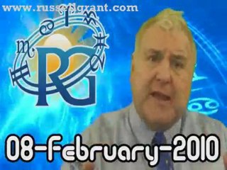 RussellGrant.com Video Horoscope Scorpio February Monday 8th