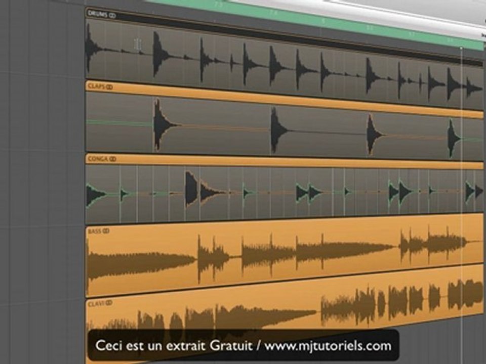 ▄ █ ▄ █ ▄  Flex Audio dans LOGIC PRO 9.1