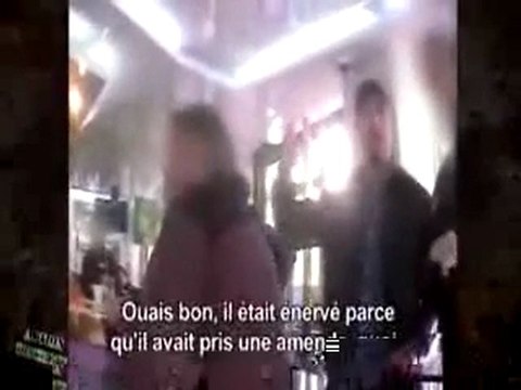 Flics qui se font insulter