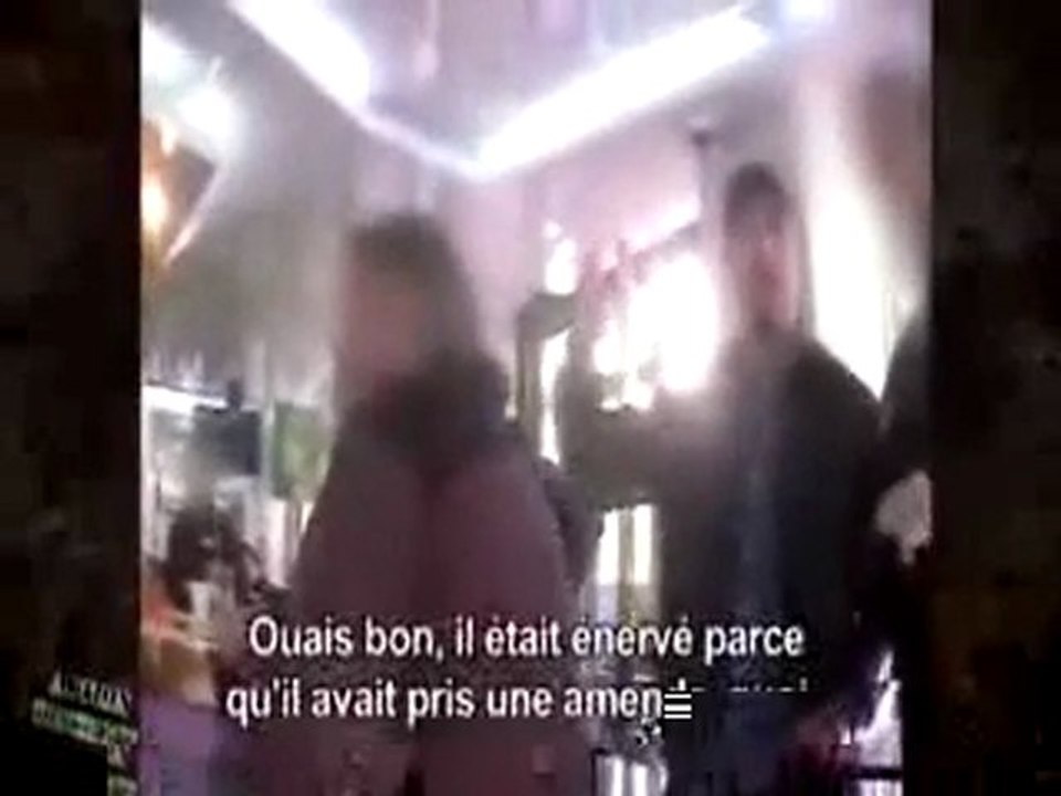 Flics qui se font insulter