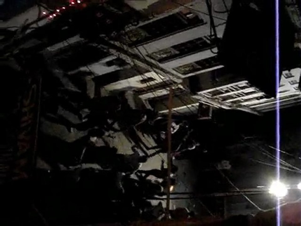 Soiree indienne dans les rues de pushkar