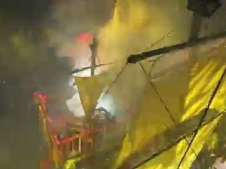 La bataille de l'escadre au bal des Corsaires