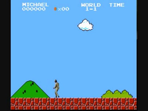 Michael Jackson dans Mario Bros