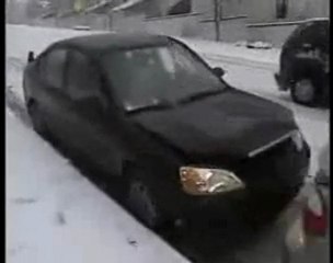 BUZLU YOLLARDA TRAFİK KAZALARI-1