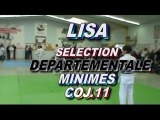 judo SELECTION dptle Minimes LISA