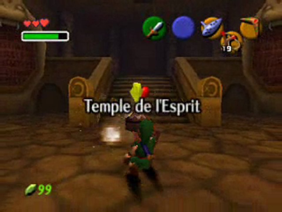 Zelda : Oot Temple de L'Esprit (Link Enfant)