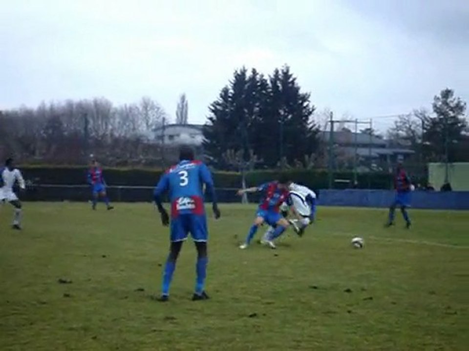 Auxerre B contre Caen B en CFA (saison 2009-2010)