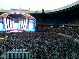 Concert Robbie Williams (tribune)