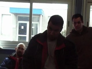 5ème jour de grève à la centrale Lucy (Montceau - 71)