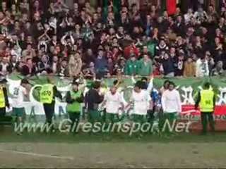 mersin maçı sonu sevinç gösterileri